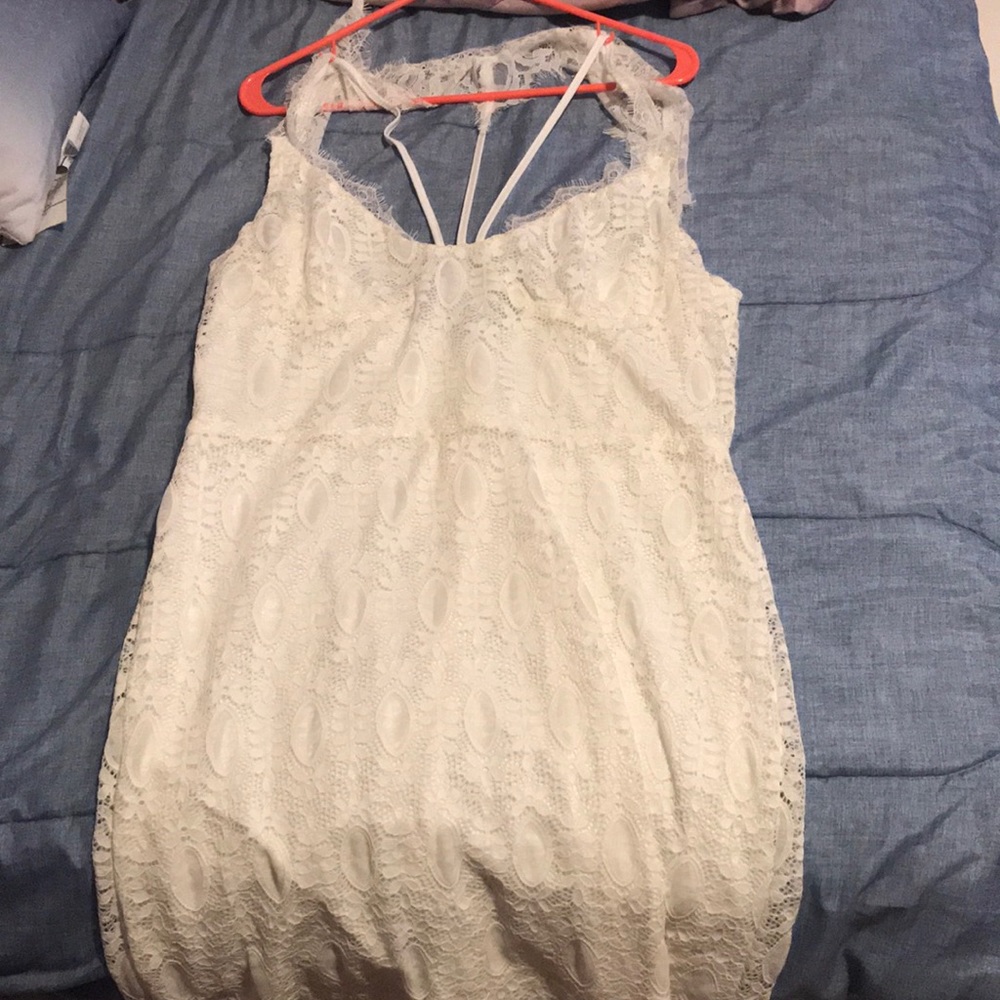 WHITE FASHIONOVA DRESS